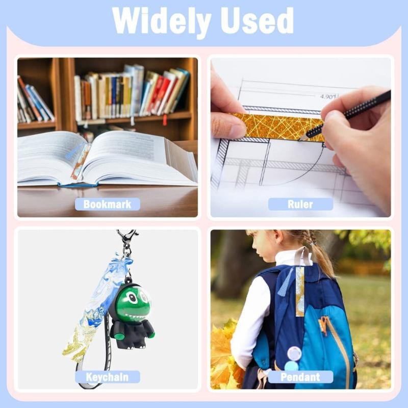 Bookmark Resin Molds with Tassel Kit Cat Paw Heart Shape Bookmark Silicone Molds for Handmade Bookmark Making Home Decor