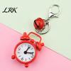 Alarm Clock Key Ring Keychain Pendant with Built-In Micro Clock, Holder for Commuters Students And Travelers, Sturdy Iron Design Portable Timekeeping