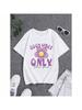 Simple Style Printed Shirts, Blooming Flowers -GOOD VIBES, Fun Unisex Everyday Streetwear, Stylish Casual Loose Cotton T-Shirts.