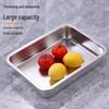 304 Stainless Steel Deep Rectangular Food Pan