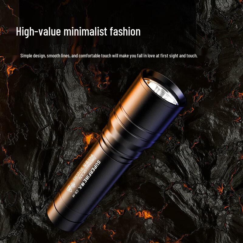 SupFire C8-M Rechargeable LED Flashlight
