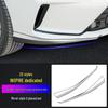 Compatible with 22 Inspire models: Stainless Steel Front Bumper Trim, Corner Guard, and Center Grille Decorative Strip.