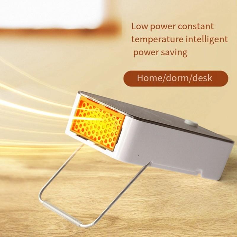 Mini Portable Electric Heater Small Desktop Hand Warmer Home Office Winter Rapid Heating Warm Air Blower