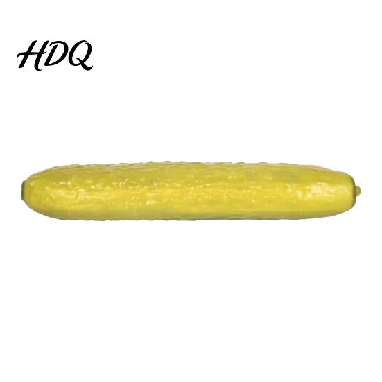 Pickled Cucumber Toy Decompress Toys with Sour Pickles Shape Fidget Soft Elastic Realistic Pickle Slow Rebound Stress Relief for Prank Funny Prop