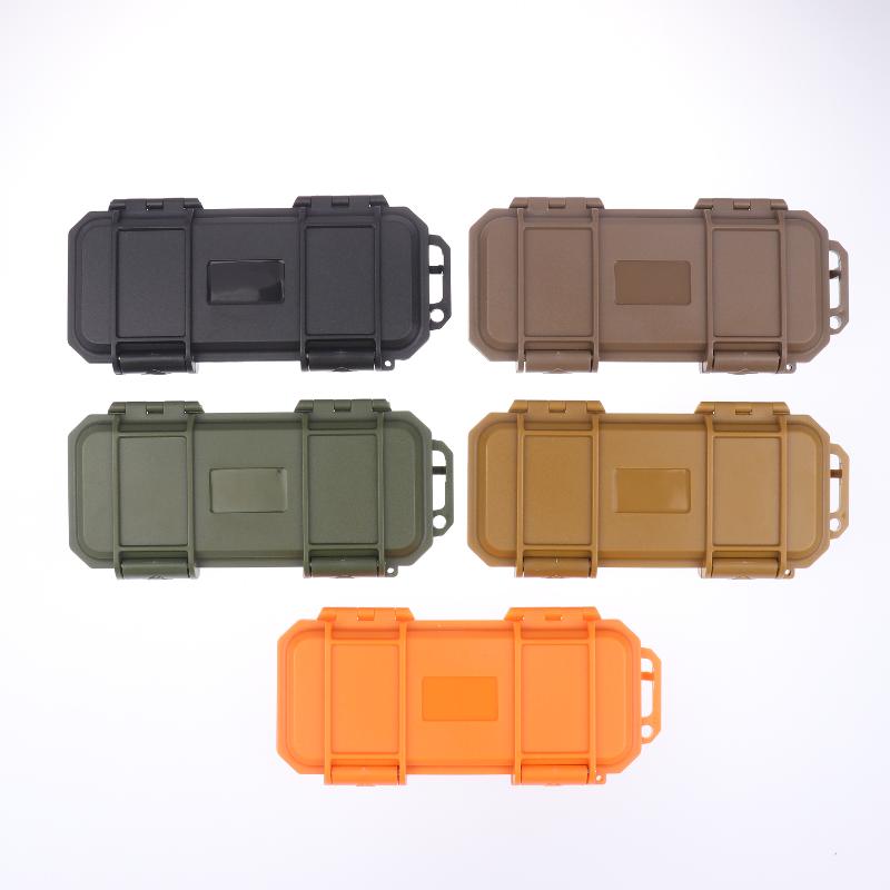Folding Knife Storage Box Durable Shockproof Camping Box Sealed Carry Box Wear Resistant Sealed Storage Box Equipment Dry Box