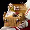 23.5x13.5x17.5cm Handmade Creative Vine Weaving Picnic Basket Wedding Bridesmaid Hand-held Gift Box - Storage House Design