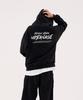 Urbanage Design Studio Logo Oversized Zip-Up Hoodie_Black