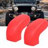 Easy Installation Rubber Protective Tow Hook Cover for 2007-2023 JK JT Models Protective Tow Hitch Cap