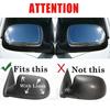 For 1999-2004 2005 2006 Chevy Silverado GMC Sierra Chrome Mirror COVERS Overlay