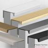 Aluminium Unsichtbare Schrankgriffe Rechtwinklig, Einbaufächer Schubladen Kleiderschrank Griffe, Moderne Möbelgriffe für Küchenschränke