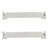 2 Stück Silberer Grillspatelhalter Einfach zu montieren Spatelhalter Outdoor Grill Camping Picknick