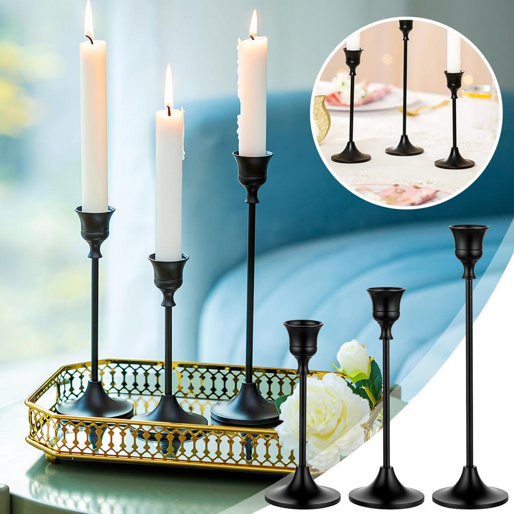 Metal Candle Holder Simple- Alloy Candle Holder Ornaments Brass Candle Holder Wedding Props Creative Candle Holder