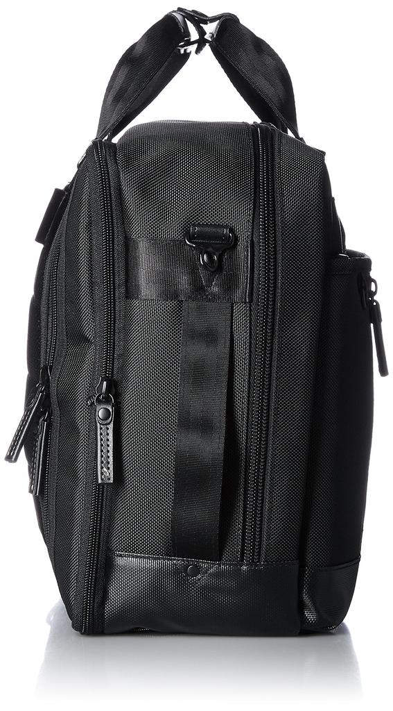 Bermas 3-Way Overnighter Business Bag, BAUER III, A3 Compatible, 3-Way, 60074-10, Black