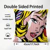 Art R-Roy Lichtenstein Womens Tears Cushion Cover Comfortable Reversible Pillow Cover Ideal for Car Sofa Bedroom & Beyond