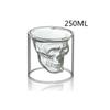 Captivity Pirate Cup Creative Double Glass Transparent Glass Wine Glass Decoration Gifts