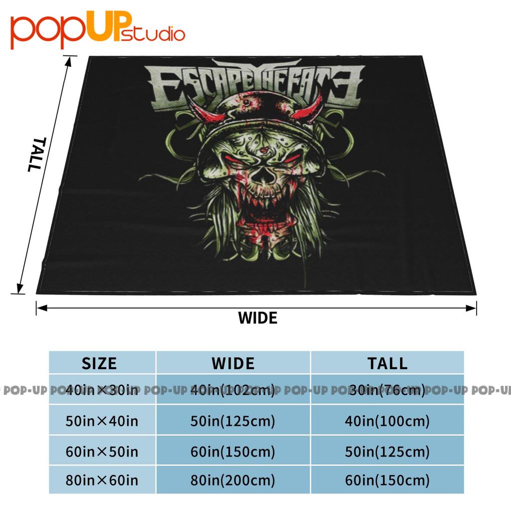 Escape The Fate Ultra-Soft Blanket Quilt Winter Sofa Cover Bed Covers