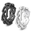 European and American Men's Thorn Vine Weaving Personalized Hollow Branch Ring Neutral Wind Ring with Jewelry