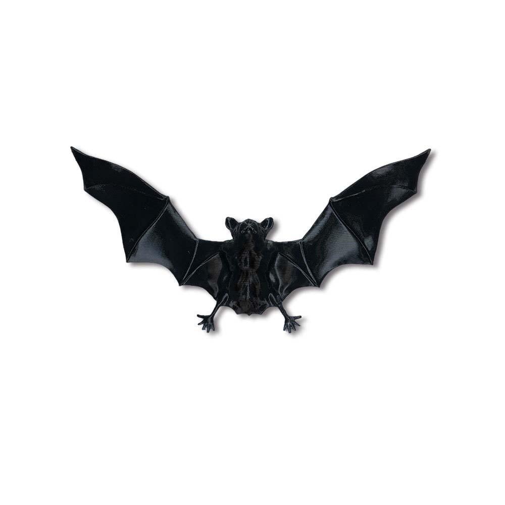 Gothic Style Bat Decorative Hanging Pendant 3D Black Bat Flying Bat Wind Chime Home StyleB