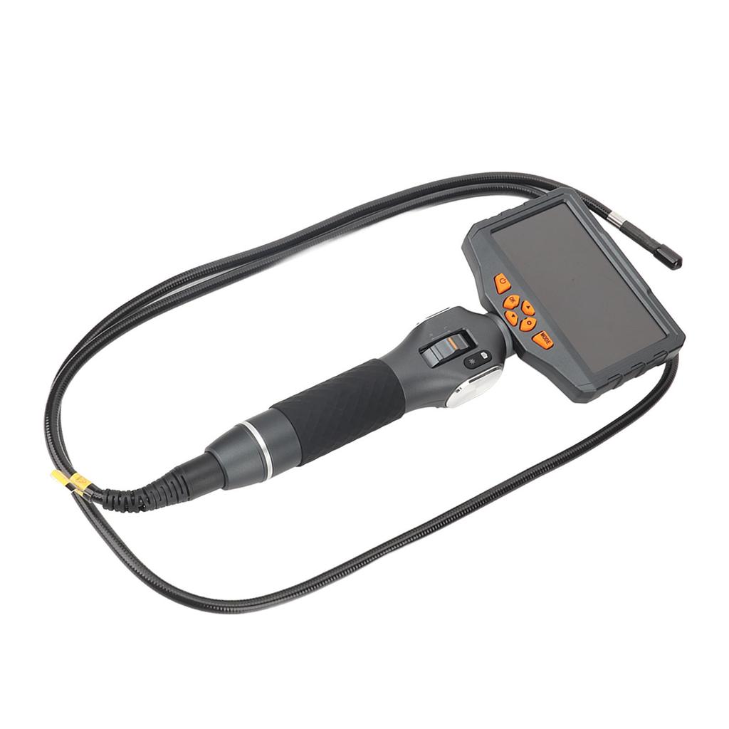 Industrial Endoscope 1080P 210 Degrees  Dual Rotation 5inch IPS Screen Borescope for Auto Repair Maintenance