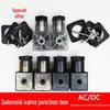 Hydraulic Solenoid Valve with Indicator Light, Coil Junction Box AC220V/DC24V/12V