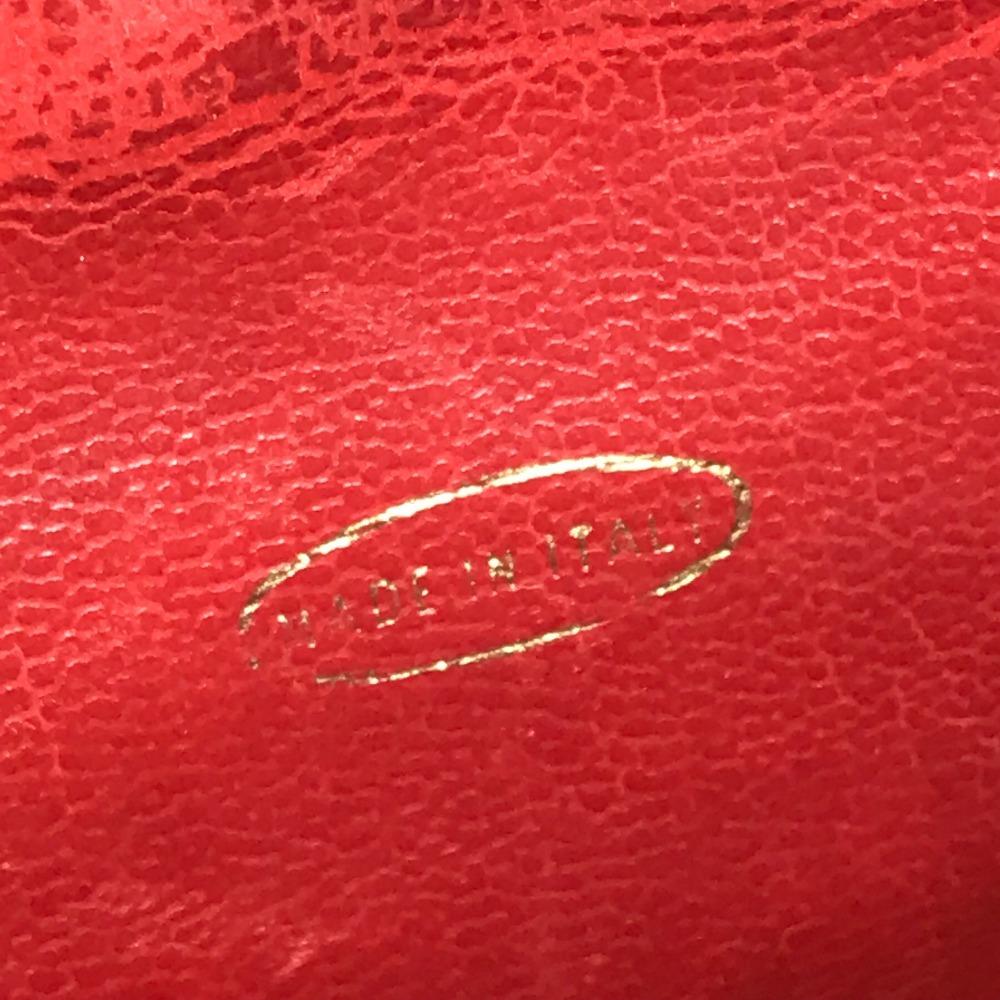 CHANEL vintage Big CC logo CC Mark Bag, belt bag, body bag Waist Pouch Red