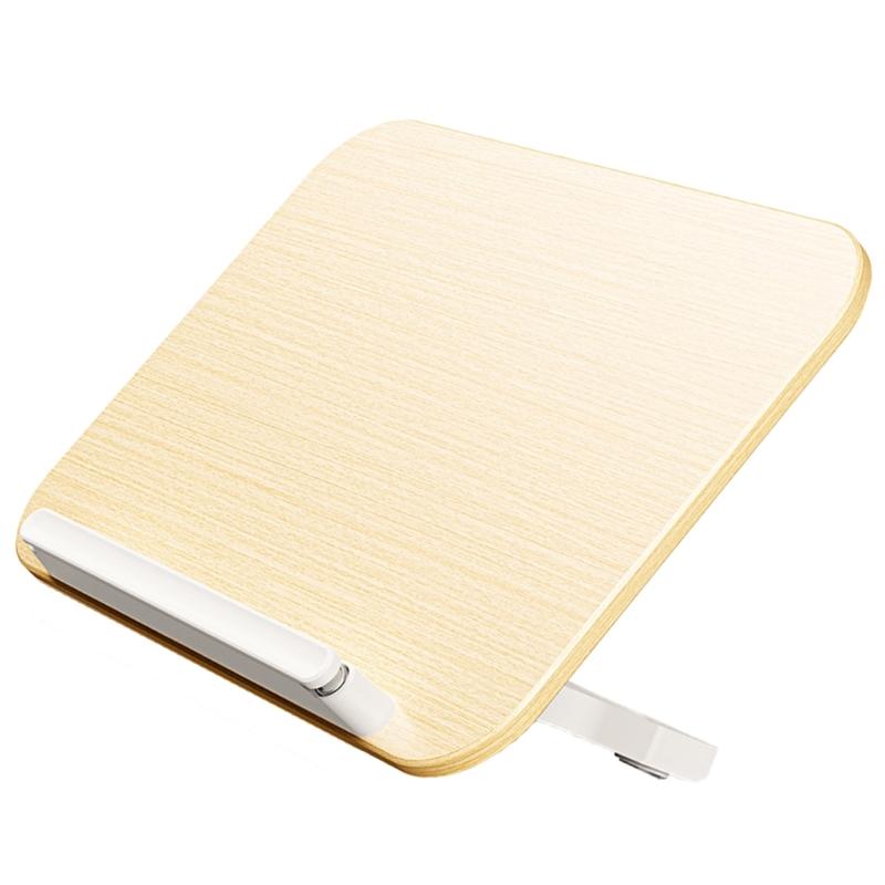 Book Holder 13.5x9.3in Foldable Stand for Reading with Page Holder Clip Mutifunctional Adjustable Stand Hold Books