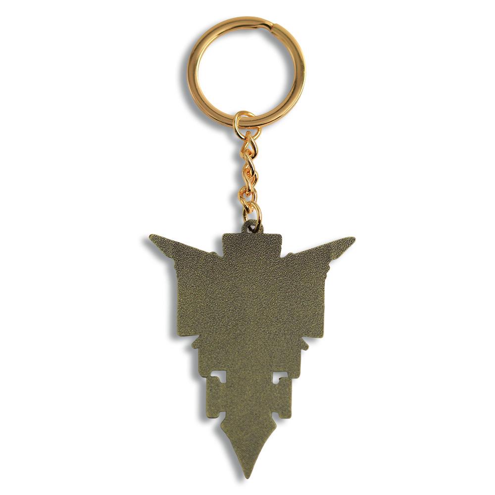 Warhammer Heretic Inquisition 3D Retro Metal Keychain Pendant - Gamer Gift Collection