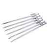 6Pcs Tent Stakes Pegs Anti Dropping Good Fixability Flat Head Design Easy To Use Outdoor Camping Tent Pegs for Hiking