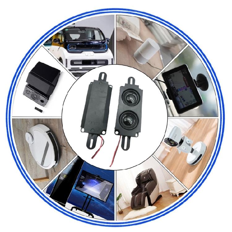 Commercial Magnetic Mount 8Ohm Speaker 5W Power Delivering Crisp Sound For Digital Signage Systems