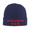 Bad OUnisexs Rock Hat Autumn Winter Beanies Warm Metal Cap Unisex Knitted Caps