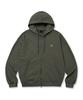 Brownbreath Tag Hood Zip Up - Khaki