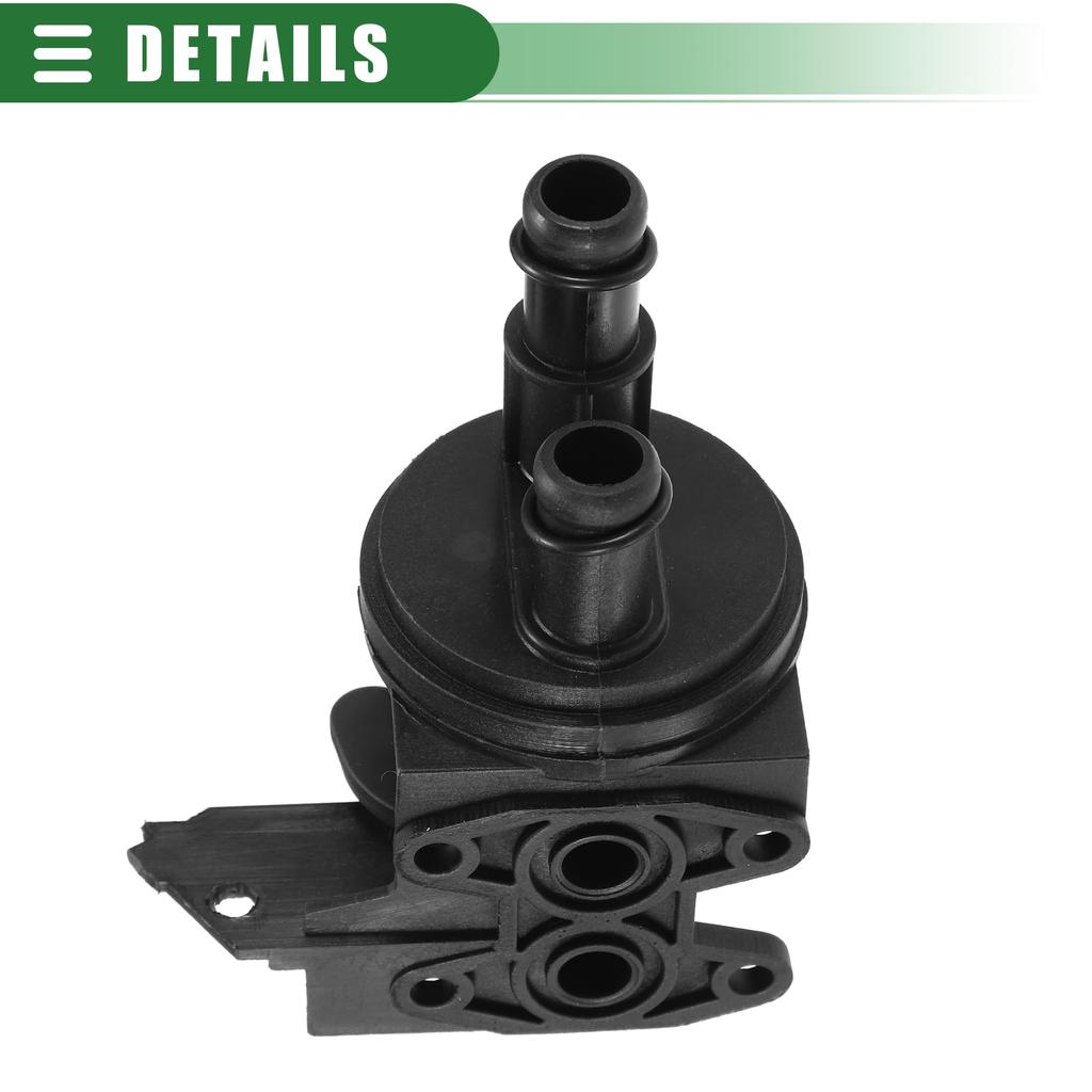 ACROPIX Car Coolant Control Heater Valve for Peugeot J5 1990-1994, Plastic, Black, Product Number 7661843