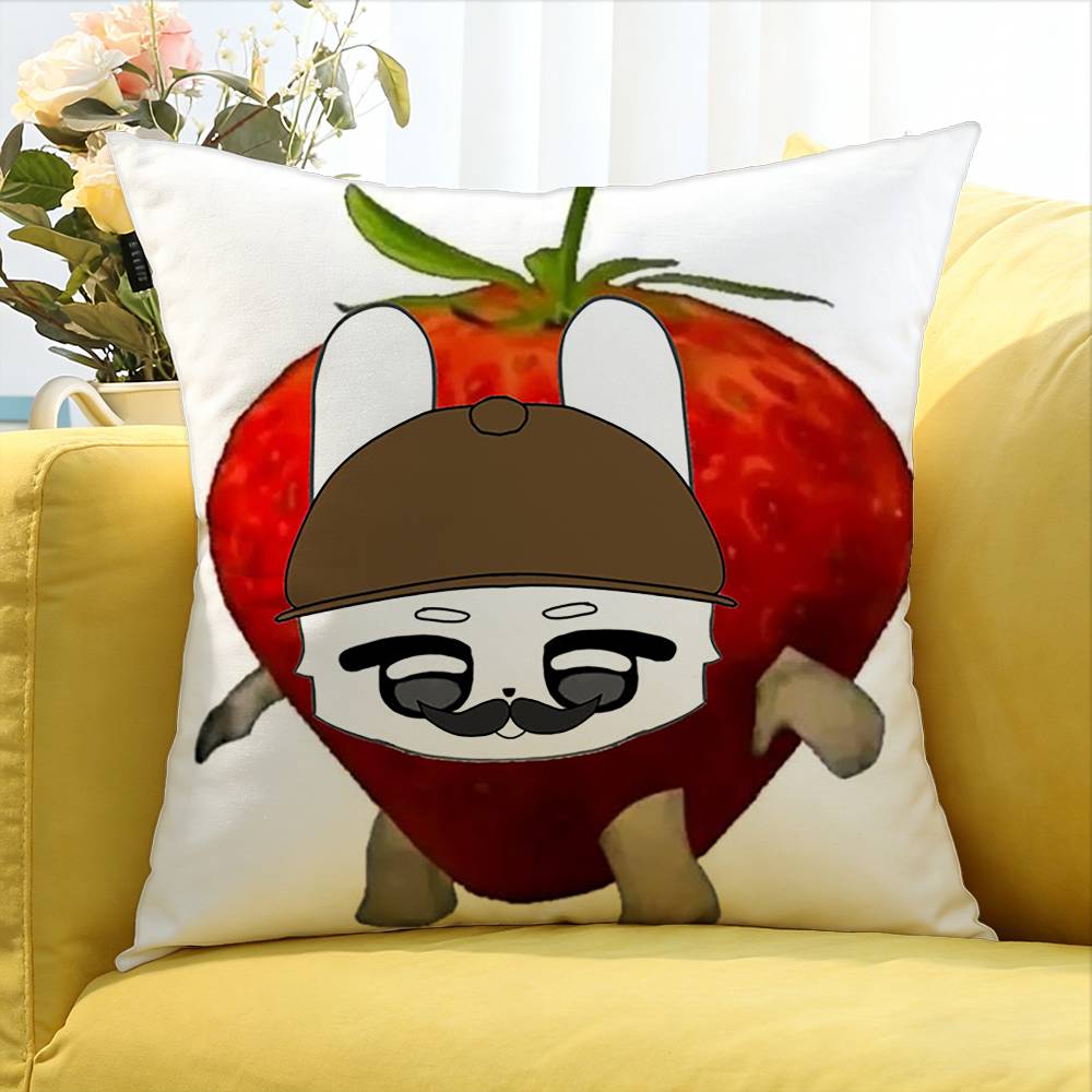 Game Animal Hospital Barney Various Sizes Square Pillow Case For Car Home Bedchamber Decor
