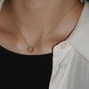 OURPIERRE GRANITO DONUT NECKLACE VERMEIL