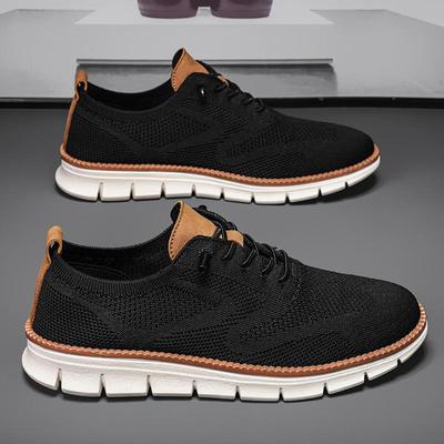 Scarpe Sportive Casual da Uomo in Rete, Taglie 37-48 - Leggere, Traspiranti, Stile Britannico