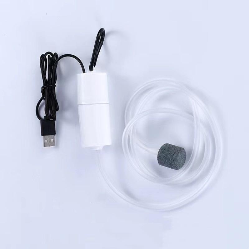 

Mini Aquarium Oxygen Air Pump Set USB Silent Fish Tank Air Compressor Aerator Small Portable Aquarium Accessories USB