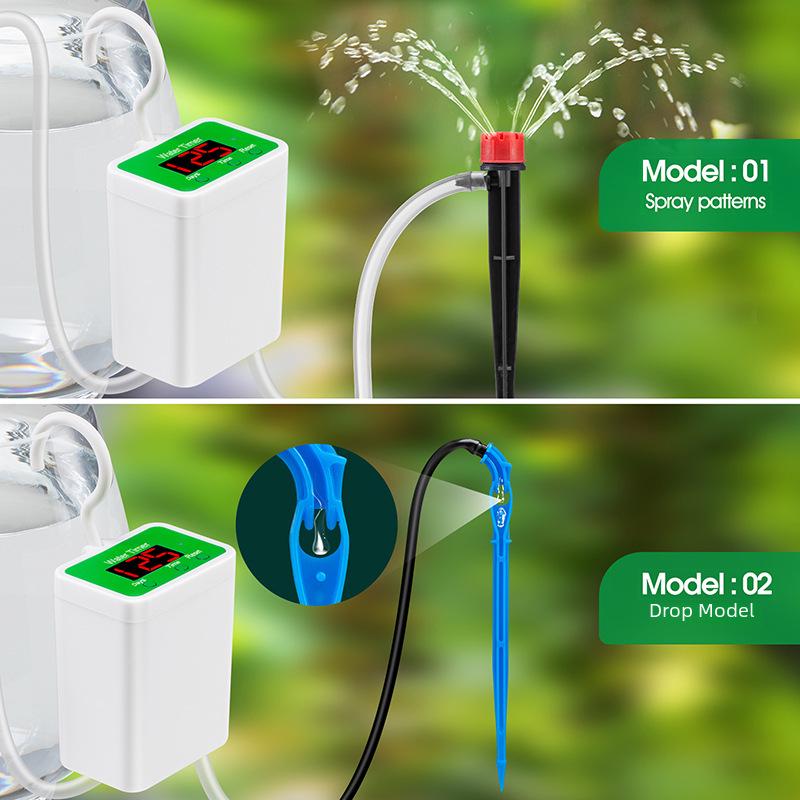 Smart Drip Irrigation Timer for Home Plants and Bonsai