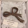 Gradient Bowknot Acrylic Hair Clip - Shark Design for Autumn/Winter 2023