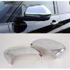 Chrome ABS Rearview Side Mirror Cover Trim For -2024 Ford Escape 2pcs