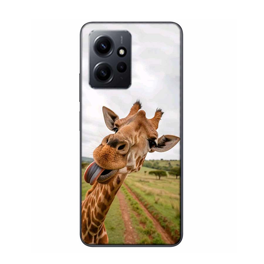 Giraffes Have Long Necks Phone Case For Redmi Note 14 15 Pro 5G 13 12 Pro Plus 11 11T 11E 11S 10 Pro 10S 9 9S Cover Cell Clear T