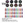 Educational Sensory Play Tool 36 Pcs Halloween Finger Projector Lights, Mini Pattern Projectors, LED Projection Light Christmas Party Favors