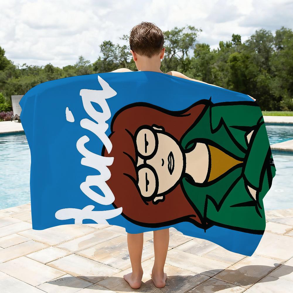 Cartoon D-Darias Towel Quick Drying Beach Towels Are Suitable For Swimming Pools Camping Yoga And The Gym