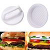 1 Set Round Shape Hamburger Press Food-Grade Plastic Hamburger Meat Beef Grill Burger Press Patty Maker Mold Mould Kitchen Tool