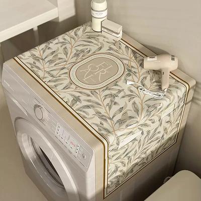 Stofhoes voor wasmachine, stofmat, zakontwerp, mooie beschermhoes voor koelkast, huishoudelijke benodigdheden