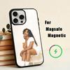 Moderne S-SZA-A Sänger Handyhülle für iPhone 17,16,15,14,13,12,Plus,Pro,Max für Magsafe Magnetisches Kabelloses Laden
