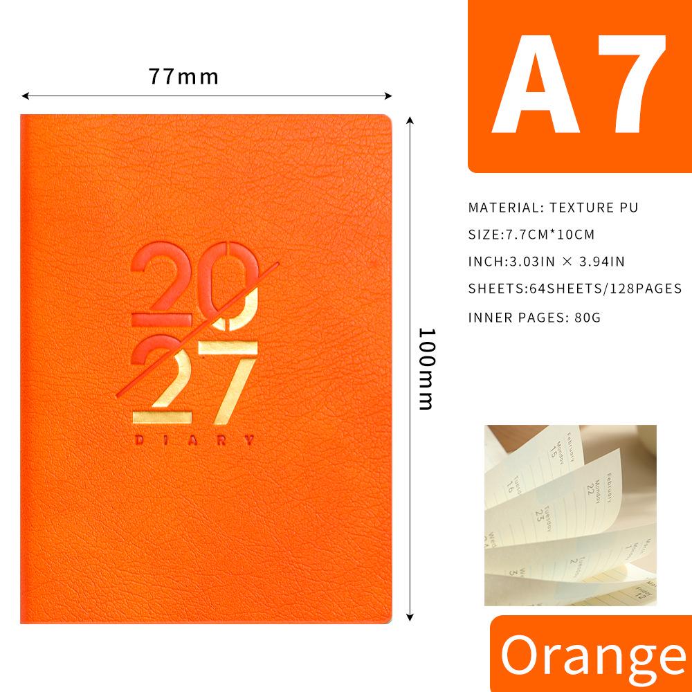 Carnet de Planificateur Quotidien Anglais International