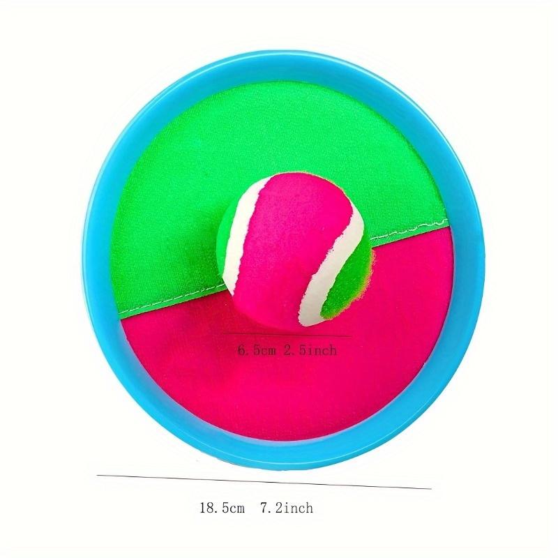 Sticky ball children's toys, Toss and ball set 2 balls and ball, perfect beach game set playground set backyard