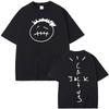 American Rapper and Travis T Shirt Short Sleeve Cotton Tee-shirt Graphic Printing Scott Tshirt Hip Hop Punk Clothing Tops