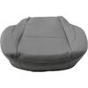 SecosAutoparts Driver Bottom Leather Replacement Seat Cover Gray Compatible with Nissan Titan LE XE 2005 2006 2007 2008 2009 2010 2011 2012 2013 2014
