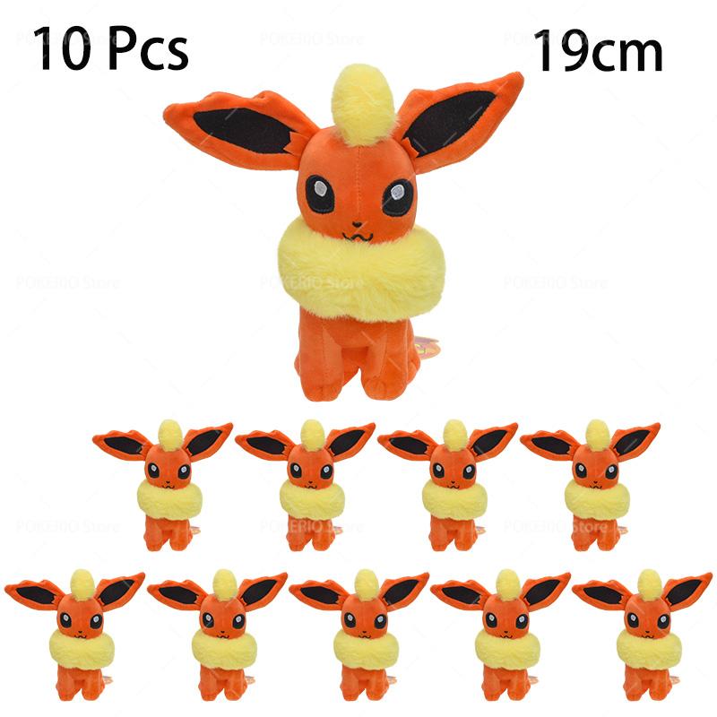 10 Pcs/lot Pokemon Plush Mimikyu Eevee Umbreon Jolteon Glaceon Vaporeon Sylveon Espeon Kawaii Gengar Stuffed Animal Peluche